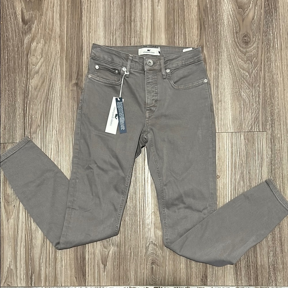 Vineyard Vines Gray high rise Skinny Jeans